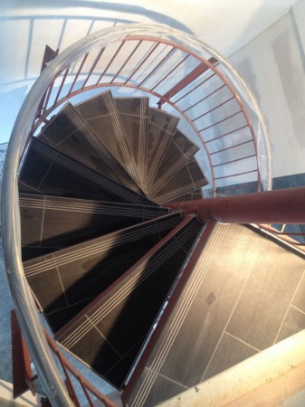 Wendeltreppe befliest